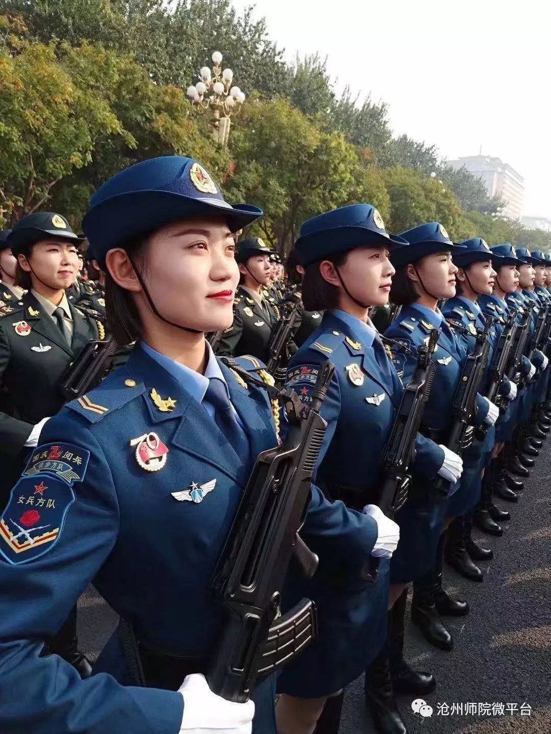 特约采访|她从女兵方队凯旋归来 感恩母校 深情讲述那些难忘的瞬间